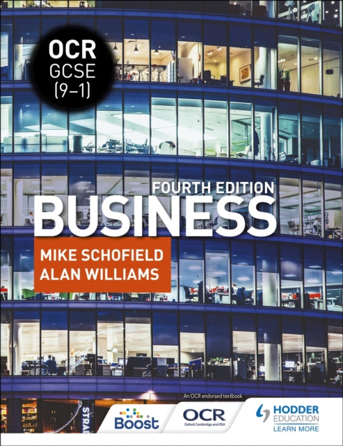 OCR GCSE (9–1) Business, Fourth Edition 9781398356375 Mike Schofield