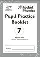 Book cover of: Reading Planet: Rocket Phonics - Pupil Practice Booklet 7. By: Abigail Steel