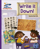 Book cover of: Reading Planet - Write It Down! - Purple: Galaxy. By: Stevie Derrick