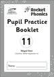 Book cover of: Reading Planet: Rocket Phonics - Pupil Practice Booklet 11. By: Abigail Steel