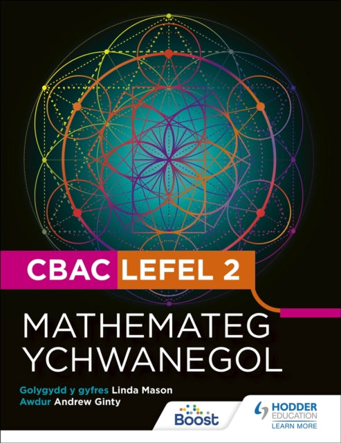 Book cover of: CBAC Lefel 2 Mathamateg Ychwanegol(Welsh edition). By: Andrew Ginty