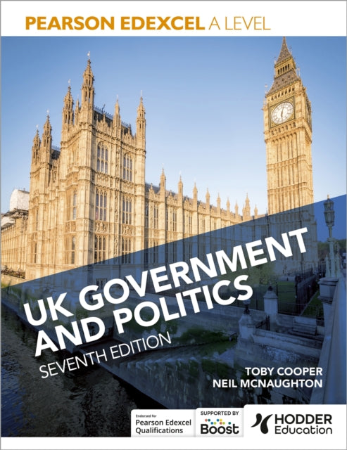 Pearson Edexcel A Level UK Government and Politics Seventh Edition 9781398388093 Eric Magee