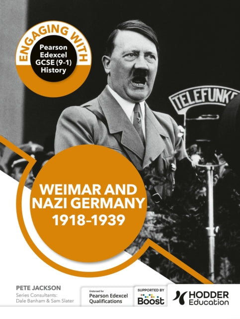 Book cover of: Engaging with Pearson Edexcel GCSE (9–1) History: Weimar and Nazi Germany, 1918–39. By: Barbara Warnock