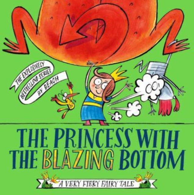 Book cover of: Princess With The Blazing Bottom. By: Beach