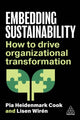 Book cover of: Embedding Sustainability. By: Pia Heidenmark Cook