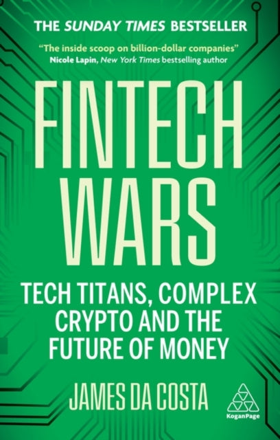 Book cover of: Fintech Wars. By: James da Costa