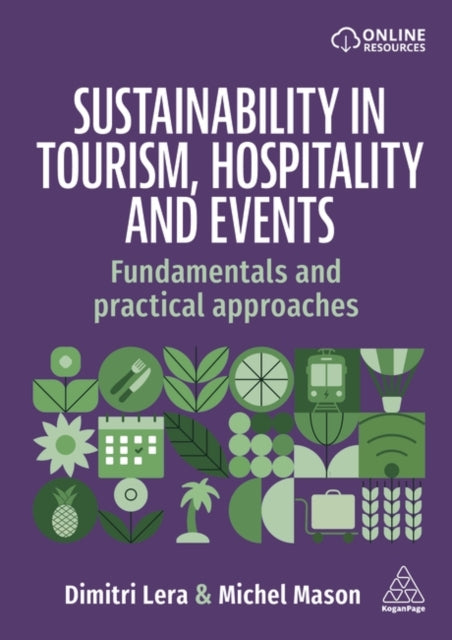 Book cover of: Sustainability in Tourism, Hospitality and Events. By: LERA, DIMITRI