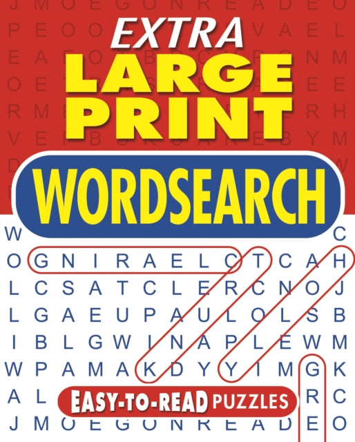 Book cover of: Extra Large Print Wordsearch