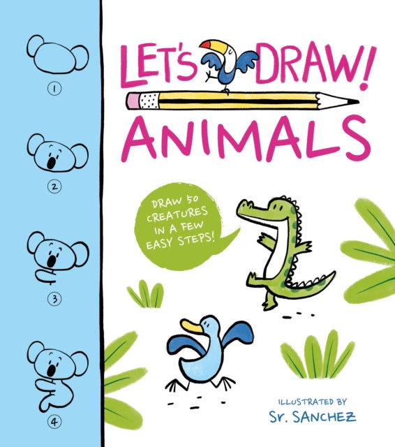 Book cover of: Let's Draw! Animals. By: Violet Peto
