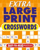 Book cover of: Extra Large Print Crosswords