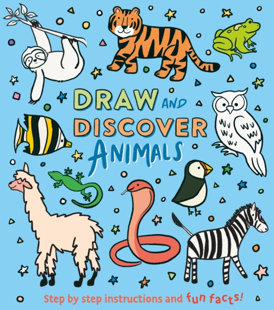 Book cover of: Draw and Discover: Animals