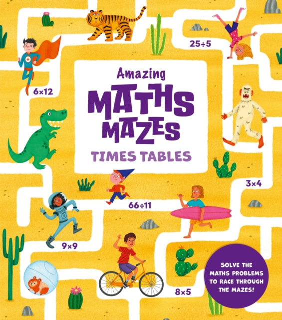 Book cover of: Amazing Maths Mazes: Times Tables