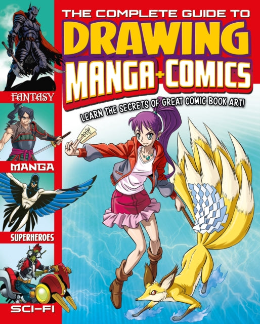 Book cover of: Complete Guide to Drawing Manga + Comics. By: Lisa Regan