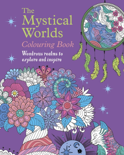 Book cover of: Mystical Worlds Colouring Book