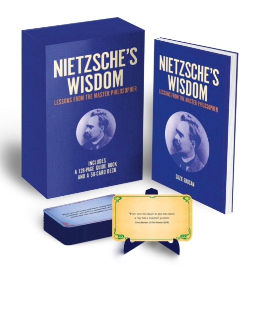 Book cover of: Nietzsche's Wisdom Book & Card Deck