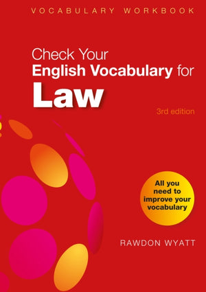 Check Your English Vocabulary for Law, All you need to improve your vocabulary