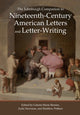 Book cover of: Edinburgh Companion to Nineteenth-Century American Letters and Letter-Writing. By: Celeste-Marie Bernier