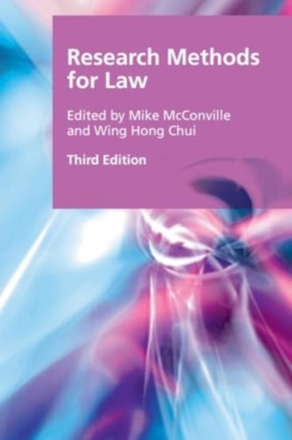 Book cover of: Research Methods for Law. By: Mike McConville