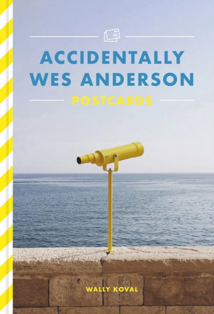 Book cover of: Accidentally Wes Anderson Postcards. By: KOVAL WALLY
