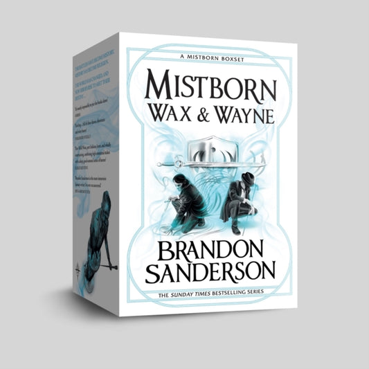 Book cover of: Mistborn Wax & Wayne The Complete Series. By: Brandon Sanderson