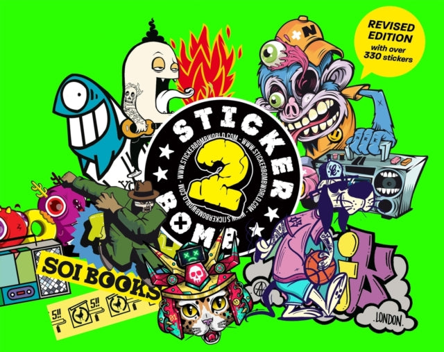 Book cover of: Stickerbomb 2. By: SRK
