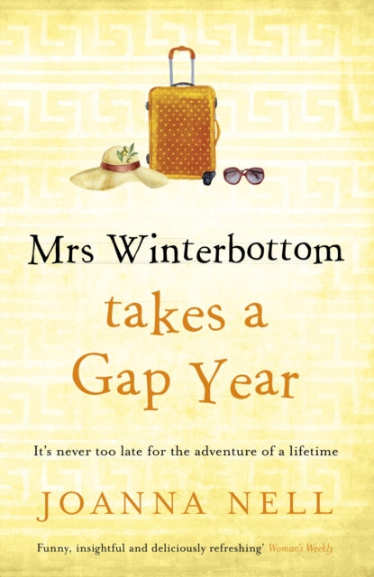 Book cover of: Mrs Winterbottom Takes a Gap Year. By: Joanna Nell