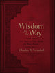 Book cover of: Wisdom for the Way, Large Text Leathersoft. By: Charles R. Swindoll