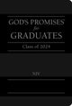 Book cover of: God's Promises for Graduates: Class of 2024 - Black NIV