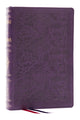 Book cover of: RSV Personal Size Bible with Cross References, Purple Leathersoft, Thumb Indexed, (Sovereign Collection). By: Zondervan