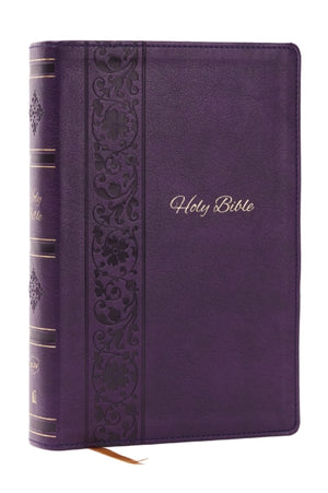 KJV Holy Bible: Personal Size Giant Print, Purple Leathersoft, Red Letter, Comfort Print