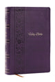 Book cover of: NKJV Bible: Personal Size Giant Print, Purple Leathersoft, Holy Bible, Red Letter, Comfort Print: New King James Version