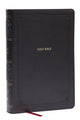 Book cover of: KJV Giant Print End-of-Verse Reference Bible, Black Leathersoft, Red Letter, Comfort Print (Thumb Indexed)