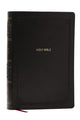 Book cover of: NKJV Giant Print End-of-Verse Reference Bible, Black Leathersoft, Red Letter, Comfort Print