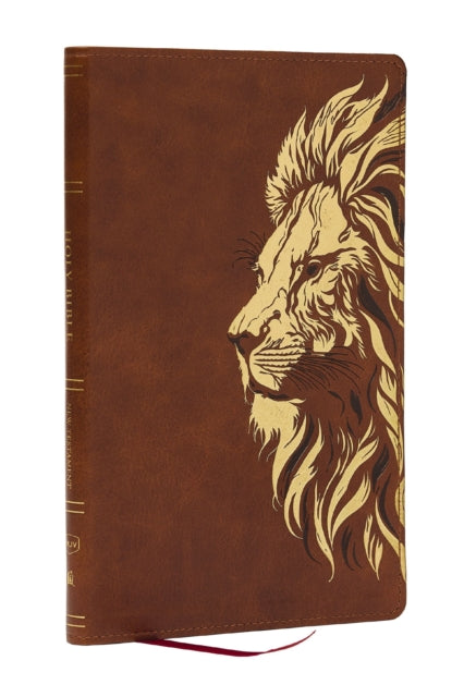 KJV, Personal Size New Testament, Tan Leathersoft, Red Letter, Comfort Print