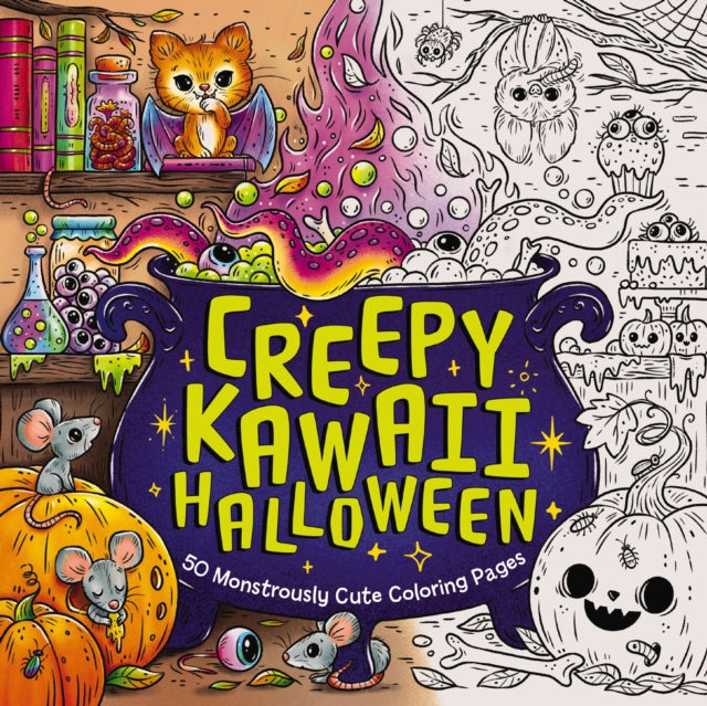 Book cover of: Creepy Kawaii Halloween