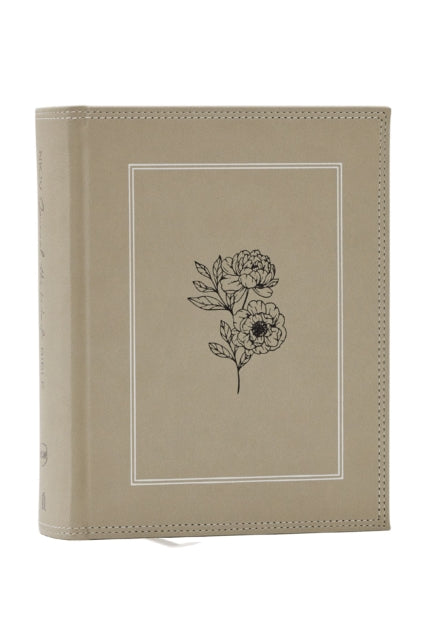 NKJV, Journal the Word Bible, Large Print: Reflect, Journal or Create Art Next to Your Favorite Verses (Stone Leathersoft over board, Red Letter)