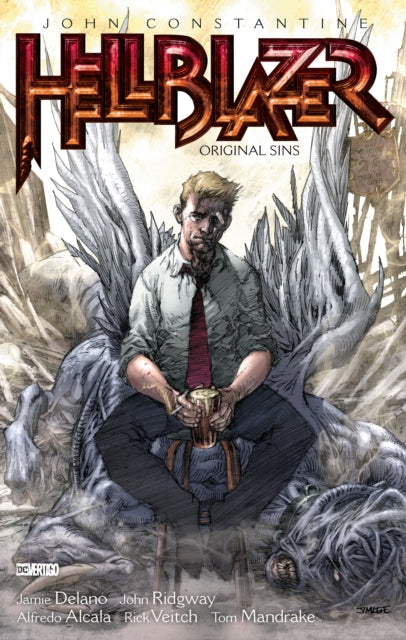 Book cover of: John Constantine, Hellblazer Vol. 1: Original Sins. By: Jamie Delano