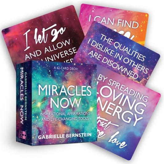Book cover of: Miracles Now. By: Gabrielle Bernstein