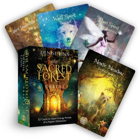 Sacred Forest Oracle, 52 Cards to Open Energy Portals of a Higher Dimension 9781401960452 Denise Linn