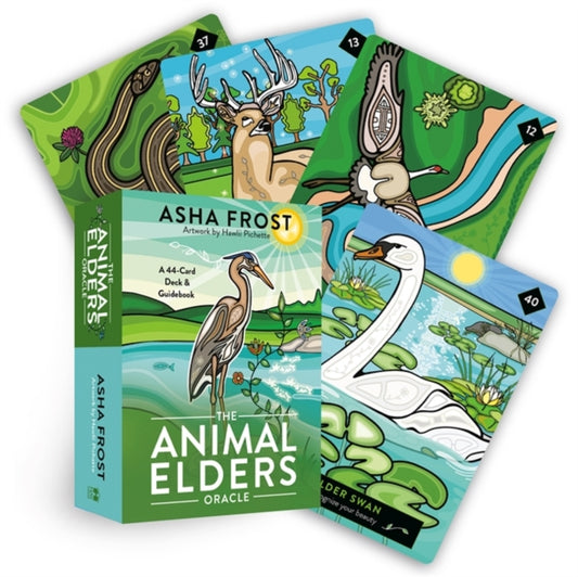 Animal Elders Oracle, A 44-Card Deck & Guidebook of Indigenous Wisdom & Healing Medicine 9781401978181 Asha Frost