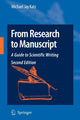 Book cover of: From Research to Manuscript. By: Michael Jay Katz