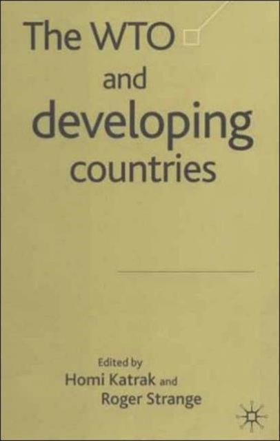 Book cover of: WTO and Developing Countries