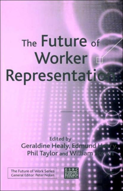 Book cover of: Future of Worker Representation