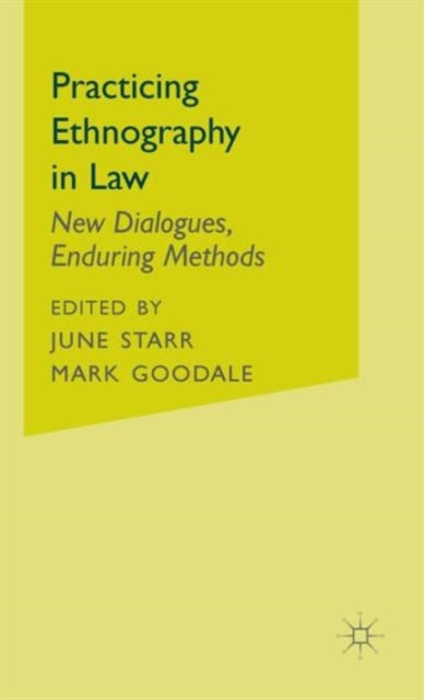 Book cover of: Practicing Ethnography in Law