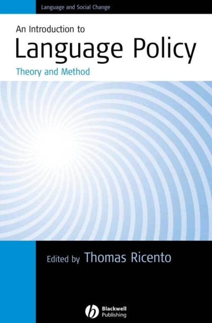 Book cover of: Introduction to Language Policy. By: Thomas Ricento