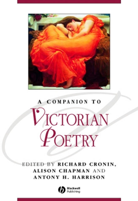 Book cover of: Companion to Victorian Poetry. By: Richard Cronin
