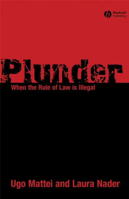 Book cover of: Plunder. By: Ugo Mattei