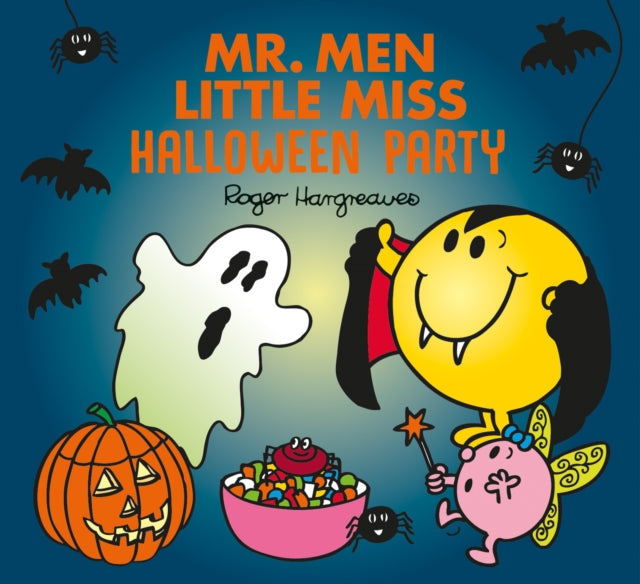 Book cover of: Mr. Men Little Miss: Halloween Party. By: Adam Hargreaves