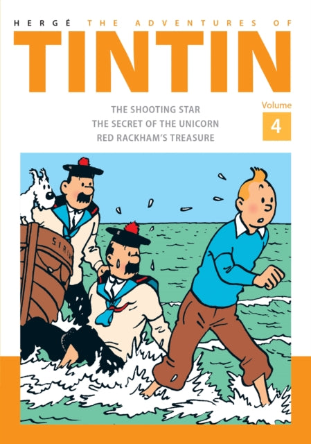 Book cover of: Adventures of Tintin Volume 4. By: Hergé