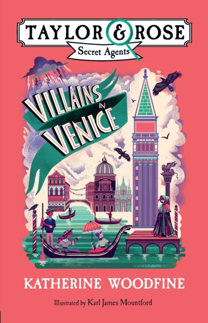 Villains in Venice 9781405293266 Katherine Woodfine